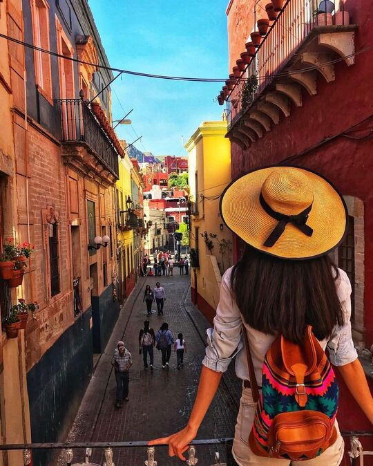 Caminando en Guanajuato